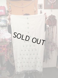 画像3: organic cotton 手刺繍　ショール（I-KAMIRSHOL1)