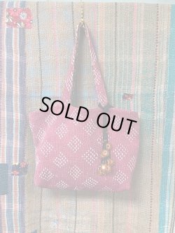 画像1: vintage ラリーキルトBAG（VIN-BAG1)