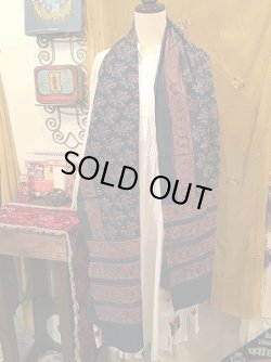 画像2: ajurakh cotton 手染めショール（SUFI-AJST3)