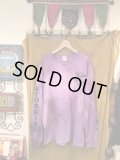 redyed プリント　長袖Tシャツ（MANA-DTS11)