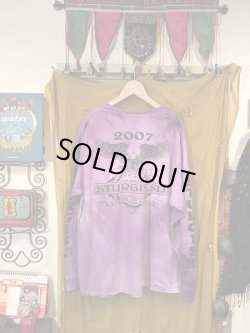 画像3: redyed プリント　長袖Tシャツ（MANA-DTS11)