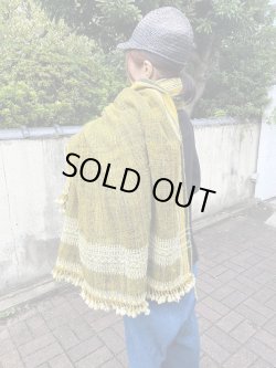 画像1: カッチ　desi Wool 大判ショール（KU-BJSMJ1）