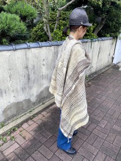 画像2: カッチ　desi Wool 大判ショール（KU-BJSMJ３）