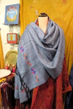 画像2: kullu アクセント　ショール（M-ASHAL1）