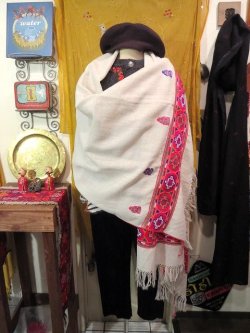 画像1: himalaya merino wool shawl