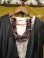 画像8: cotton blockprint  circle ネックレス（BLACK-NK)