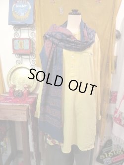 画像8: ajurakh cotton 手染めショール（SUFI-AJST3)