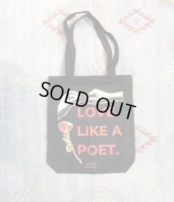 画像1: unique tote bag(S-10)BLK