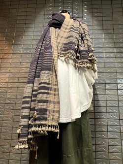 画像1: organic kala cotton ショール（BJ-KALA1）