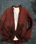 LINEN 織柄　Wフェイス　ジャケット（PARI-LIN1)