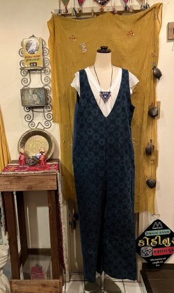 画像1: ajurakh /organic cotton 2wayサロペット（AJ-ORGS)