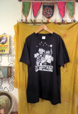 画像1: gangsta ET風　プリントTシャツ（E-TS)
