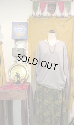 画像2: organic cotton 長袖　バックプリント（PARI-ORGLS2)