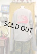 organic cotton 長袖　バックプリント（PARI-ORGLS2)