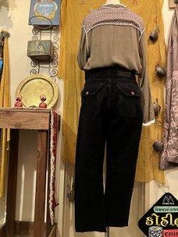 画像7: コーデュロイ　デザイン　パンツ（PARIS-PTT)