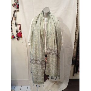 画像: アジュラック　染め　シルクショール（I-AJ-D4)