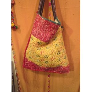 画像: バンジャーラ　vintage fab remake BAG(I-KU-BANG)２