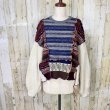 画像1: remake  patchwork knit (M-SP4)