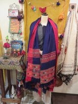 画像: manali wool design shawl (M-DWL)