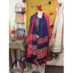 画像: manali wool design shawl (M-DWL)