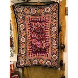 画像: vintage gujarati wall hanging  (KUTCH-WAL)