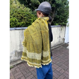 画像: カッチ　desi Wool 大判ショール（KU-BJSMJ1）