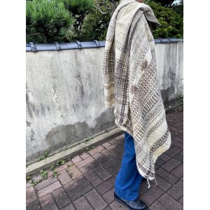 画像: カッチ　desi Wool 大判ショール（KU-BJSMJ３）