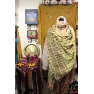 画像: kala organic cotton dupatta(KALA-OCO1)YEL