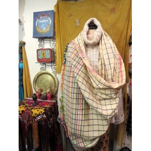 画像: kala organic cotton dupatta(KALA-OCO1)IV