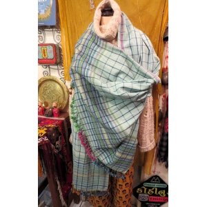 画像: kala organic cotton dupatta(KALA-OCO1)GR