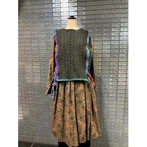 画像: ニット　リメイク　ベスト（MANA_KNIT2)