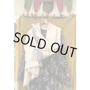 画像: Khadi cotton ショール（KHADI-1）W