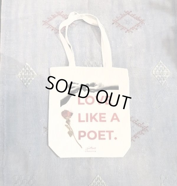 画像1: unique tote bag(S-11)WH