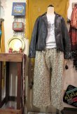 画像1: ajurakh blockprint cotton easy pants(KU-ABCP)