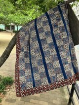 画像: ajurakh cotton patchwork カバー（AJ-CKCV)