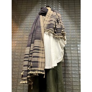 画像: organic kala cotton ショール（BJ-KALA1）