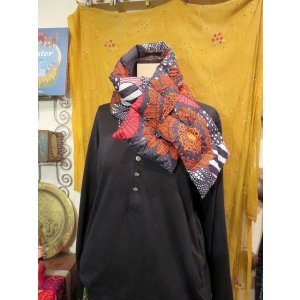 画像: Marimekko コラボ　ダウンマフラー（PARI-MD2)