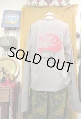 画像: organic cotton 長袖　バックプリント（PARI-ORGLS2)