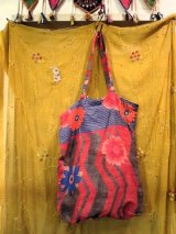 画像: old サリー　リバーシブルECOバッグ（KOL-BAG2)