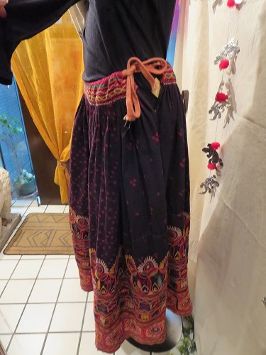 画像: ＡＨＩＲ刺繍　vintage スカート（I-KAC-AHISK)
