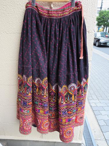 画像2: ＡＨＩＲ刺繍　vintage スカート（I-KAC-AHISK)