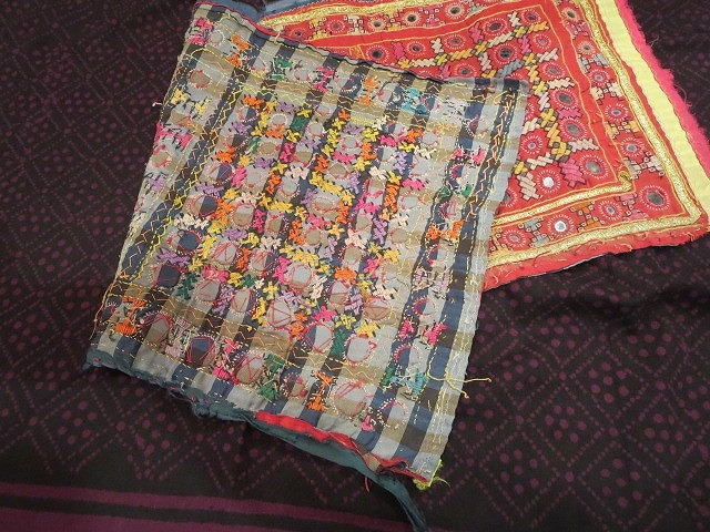画像4: pakistan mirrow work vintage 刺繍　FAB（P-MWKFAB)