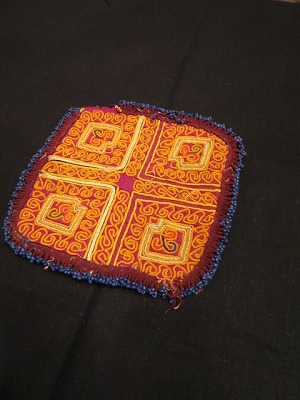 画像3: vintage beads 刺繍　patch(IN-VINFAB1)