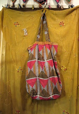 画像2: old サリー　リバーシブルECOバッグ（KOL-BAG5）