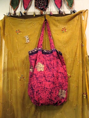 画像2: old サリー　リバーシブルECOバッグ（KOL-BAG4)