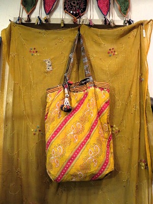 画像3: old サリー　リバーシブルECOバッグ（KOL-BAG5）